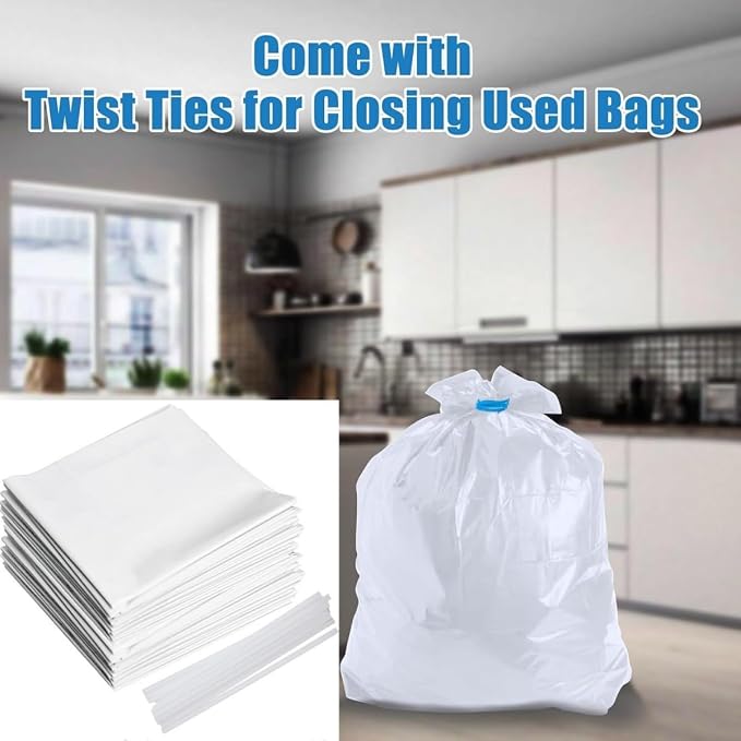 20pcs 15Gallon W10165294RB Trash Compactor Bags, - Image 4