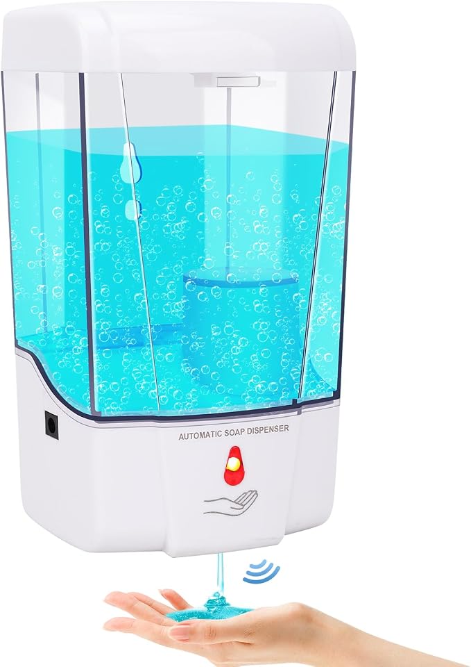 Automatic Soap Dispenser Wall Mounted: 700ml/23.7oz Commercial Hand Soap by GreeSuit