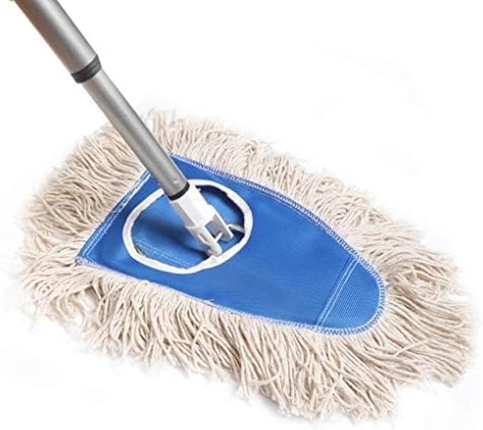Fuller Brush Dry Mop with Adjustable Handle – Reusable Dust Mop by FullerBrush