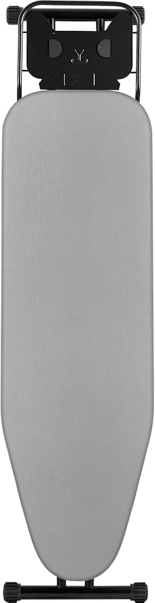 Ironing Board 13" X 43" W/Height Adjustable, Safety Iron Rest, Extra Heavy Cover by Jakeefud