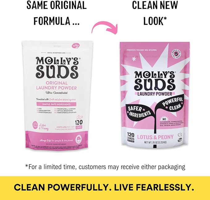 Molly's Suds Original Laundry Detergent Powder | Clean Laundry Detergent Powder - Image 2