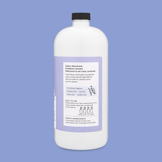 Fresh Wave Lavender Scent Odor Eliminator Spray & Air Freshener Refill - Image 8