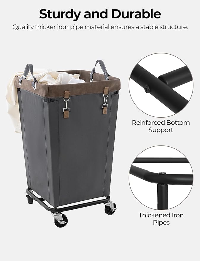 StorageWorks 160L Laundry Basket - Image 4