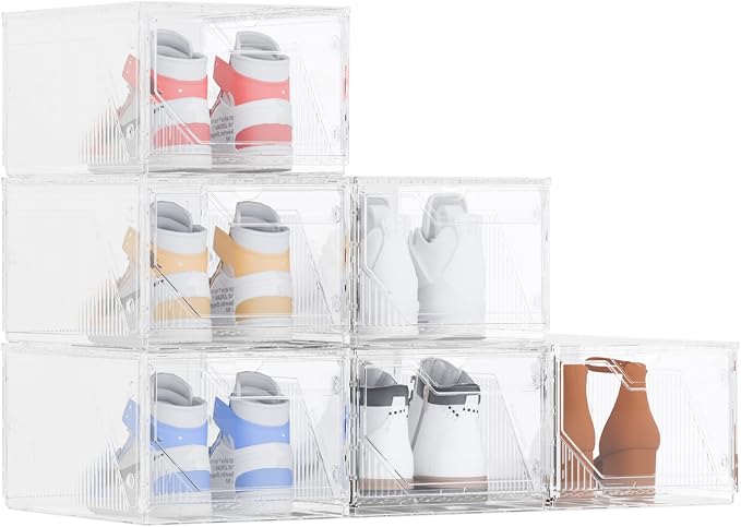 6 Pack Upgraded XX-Large Storage Organizer by Yashong
