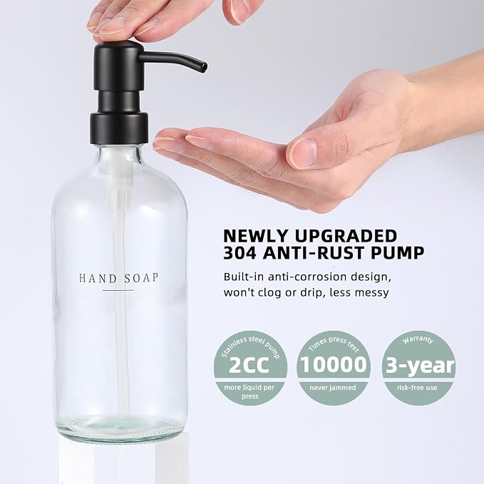 Glass Soap Dispenser - Image 5
