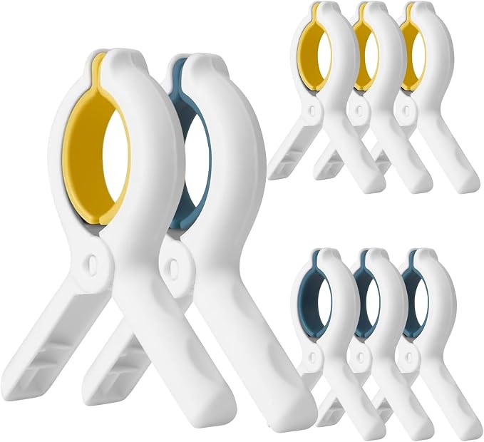 Towel Clips for Beach Chairs 9 Pack, Beach Towel Clips Great Hold Durable by Unknown