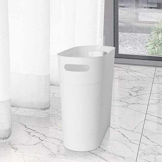 2 Pack 3.2 Gallon Plastic Trash Cans - Image 4