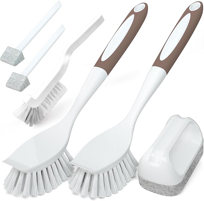 Holikme Cleaning Brush Set, Scouring Pad by Holikme