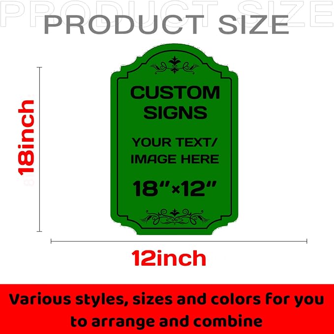 Personalized Aluminum Metal Signs - Image 2