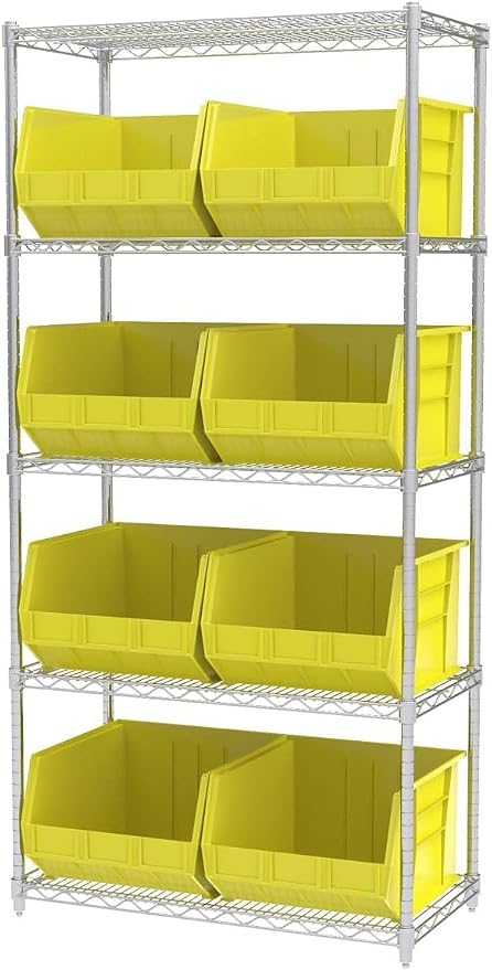 Akro-Mils 30270 AkroBins Plastic Storage Bins, Space-Saving Stackable Bins - Image 9