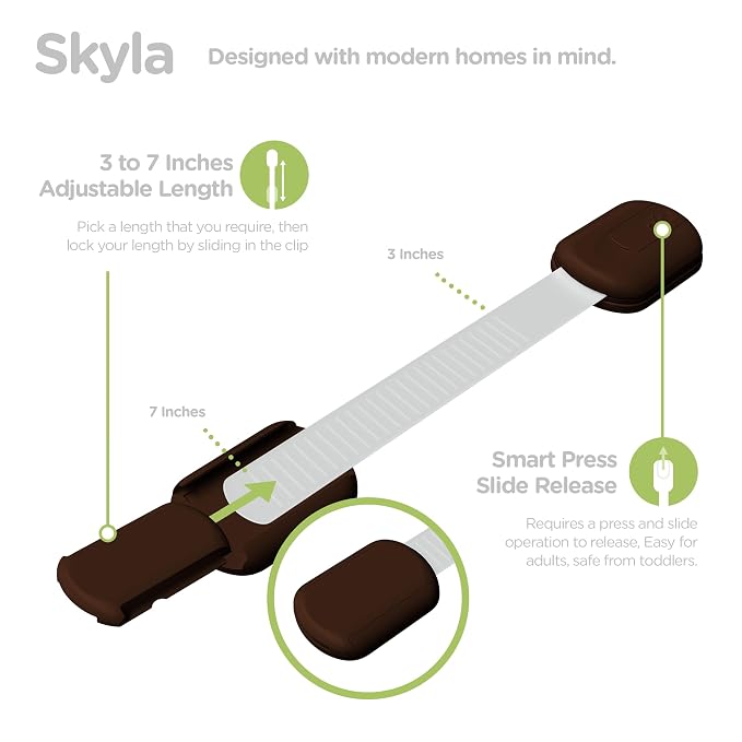 SKYLA HOMES Baby Locks Child Safety Cabinet Proofing - Image 5