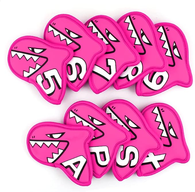Palette Golf Iron Covers / 9pcs Set/Golf Head Covers/Golf Club Covers - Image 4