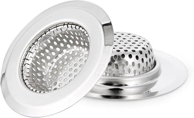 2PCS Bathtub Drain Strainer Cover by CORNERJOY