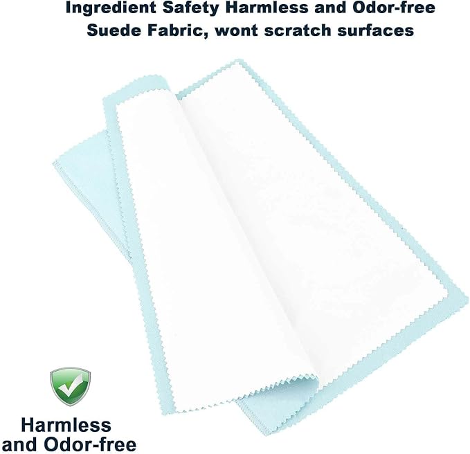 SEVENWELL Silver Polishing Cloth, Jewelry Cleaner Cloth - Image 3