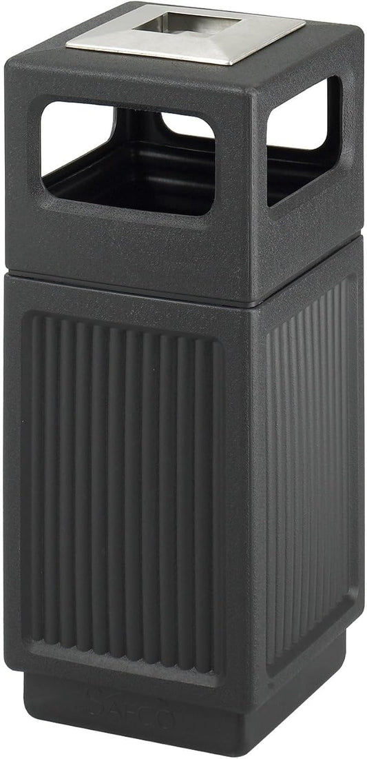 Safco Canmeleon Trash Can, 30 Gallons, Indoor and Outdoor Use, Durable & by SafcoProducts
