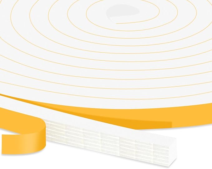 Door Weather Stripping for Doors and Window, Window Insulation Door Seal Tape by Trisiki