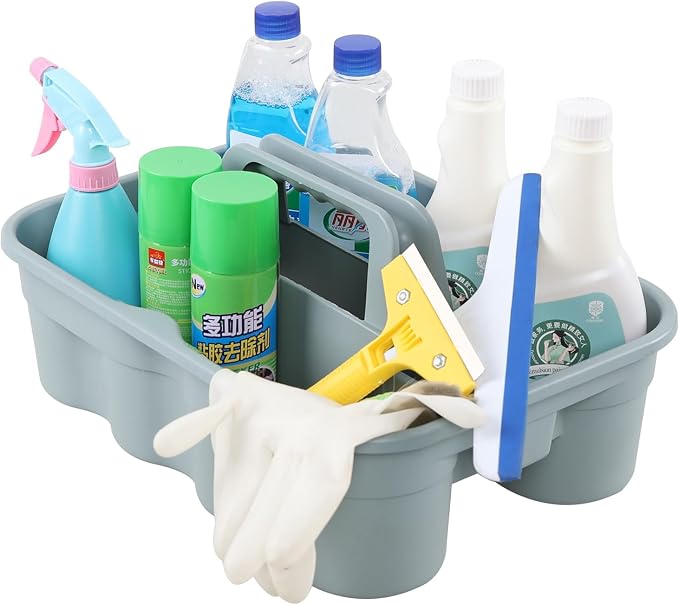 4 Pack Bathroom Cleaning Caddy Organizer - Image 2