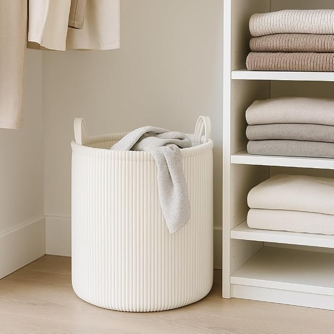 PUTSKA Blanket Basket – Round Storage - Image 7
