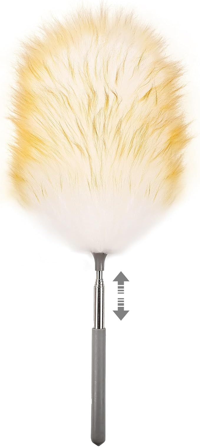Mini Feathers Duster, Telescoping Lambswool Dusters by FeelFunFeather