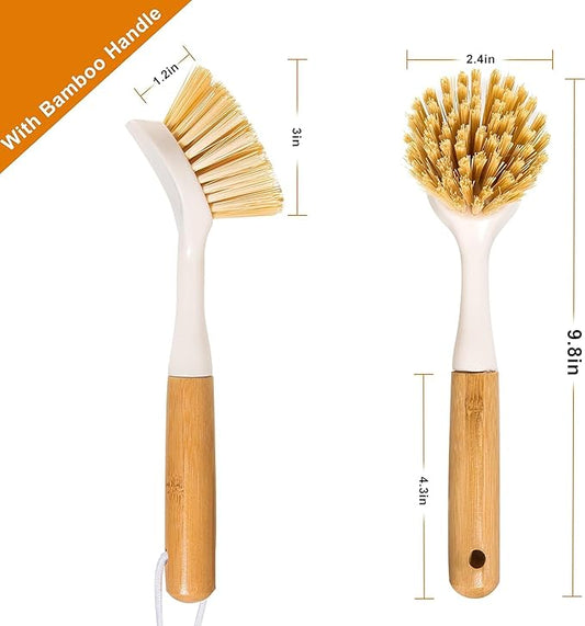 2 Pack Kitchen Dish Brushes - Image 2