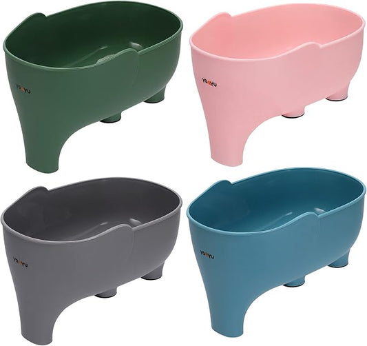 4-Piece Vegetable Fruit Drainage Basket Set by FHTECO
