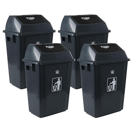 18 Gallon Plastic Trash Can - Image 6