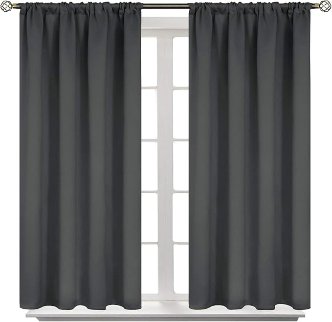 BGment Blackout Curtains 40 Inches Long by BGment