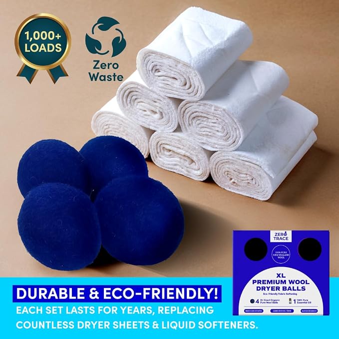 Zero Trace Wool Dryer Balls - Image 4