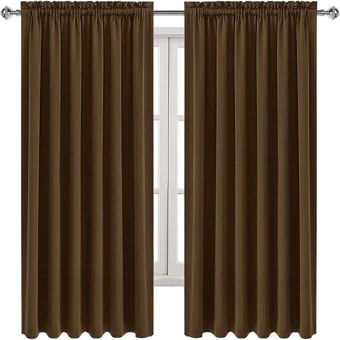 DWCN Blackout Curtains for Living Room Thermal Insulated, Energy Saving & Noise - Image 9