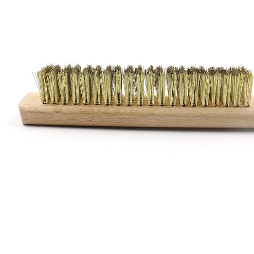 MAXMAN Brass Brush 3Pcs, Soft Brass Bristle Wire Brush - Image 3