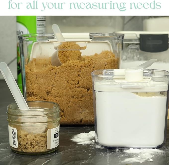 4 Pack – 1 Tablespoon Plastic Measuring Scoop – 14.8 cc / 14.8 ml / ½ oz. – - Image 6
