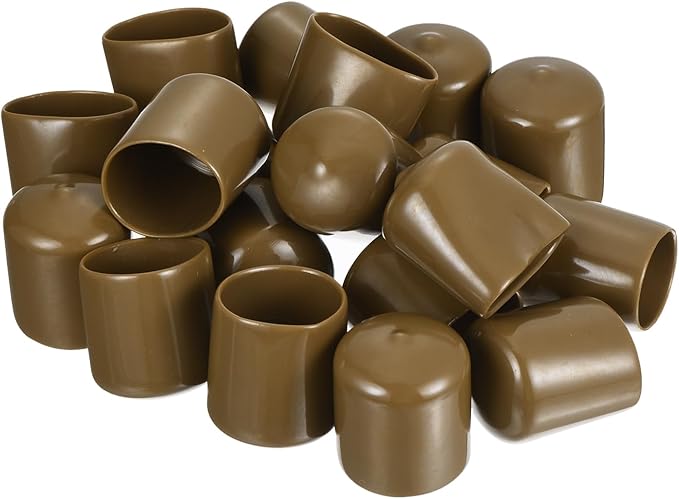 uxcell 20pcs Rubber End Caps 27mm ID Vinyl PVC Round Tube Bolt Cap Cover Screw - Image 4