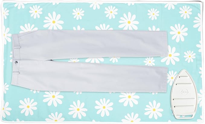 Encasa XO Ironing Mat/Pad with 3mm Padding & Silicone Iron Rest by EncasaXO