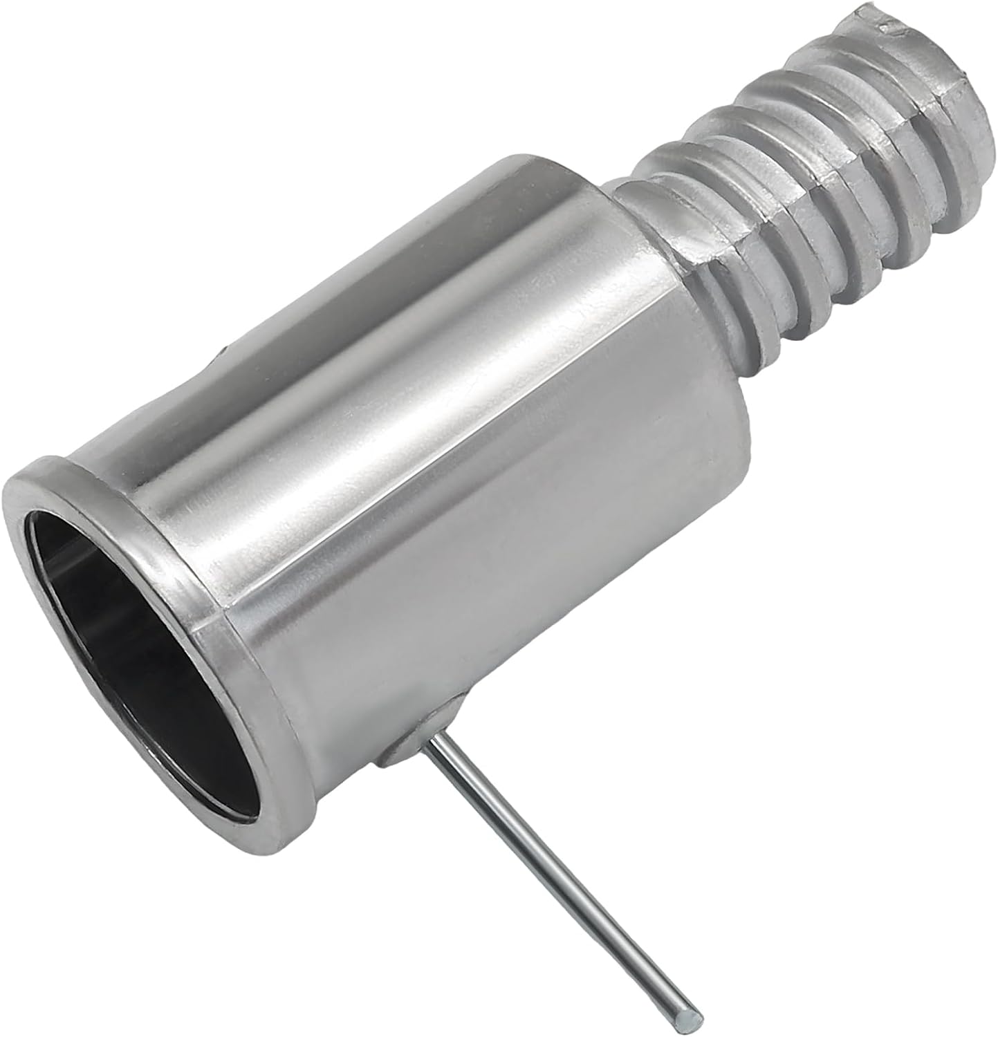 2 Pack Threaded Tips Replacement, 1" Threaded End Push Broom Handle, Reliable 1" Threaded End for Repairing Extension Poles/DIY Enthusiasts