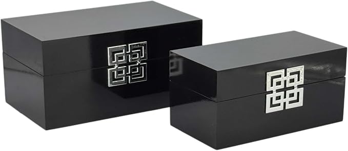 Galt International Storage Box Set Decorative Storage Box w/Hinged Lid Classic - Image 5
