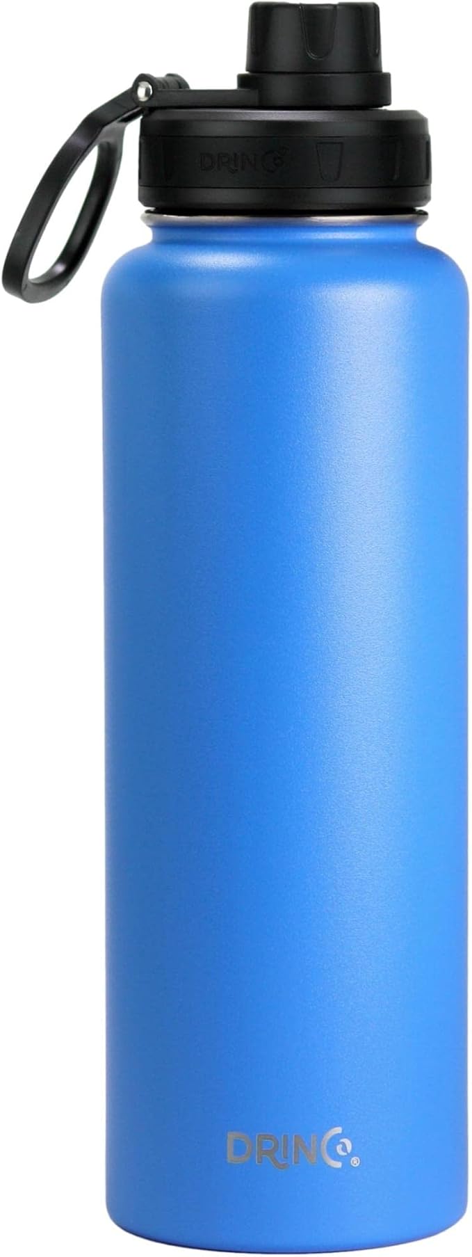 DRINCO Stainless Steel Water Bottle Spout Lid Vacuum Insulated Double Wall by Drinco