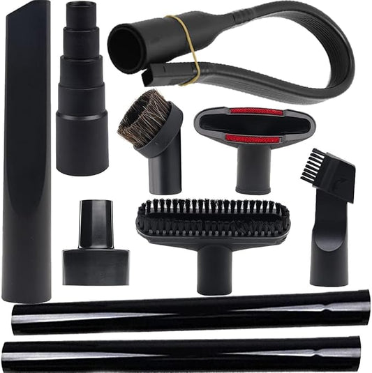 10 Pcs Universal Vacuum Attachments by GIBCleaningtool