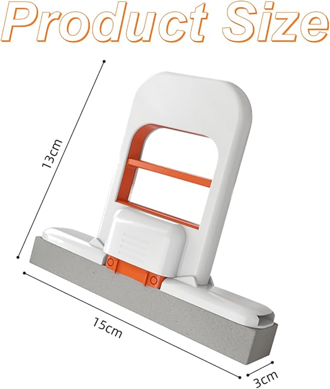 Mini Foldable Desktop Mop, Sponge Mop Wet and Dry Use Cleaning System, - Image 2
