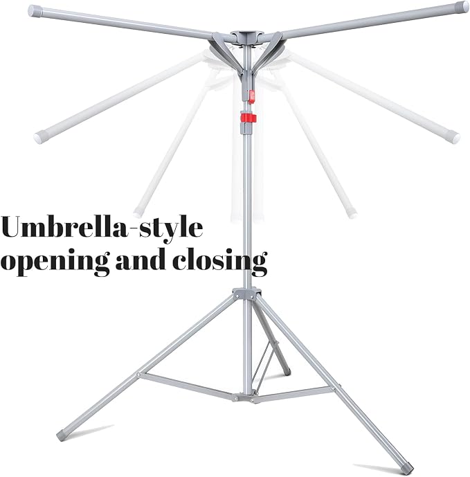 Clothes Drying Rack ​Foldable & ​Collapsible Drying Racks Large Capacity ​Space - Image 2