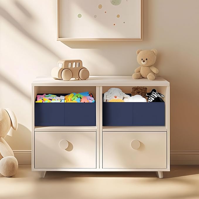 DIMJ Large Closet Shelf Organizer Bins 8Packs - Image 6