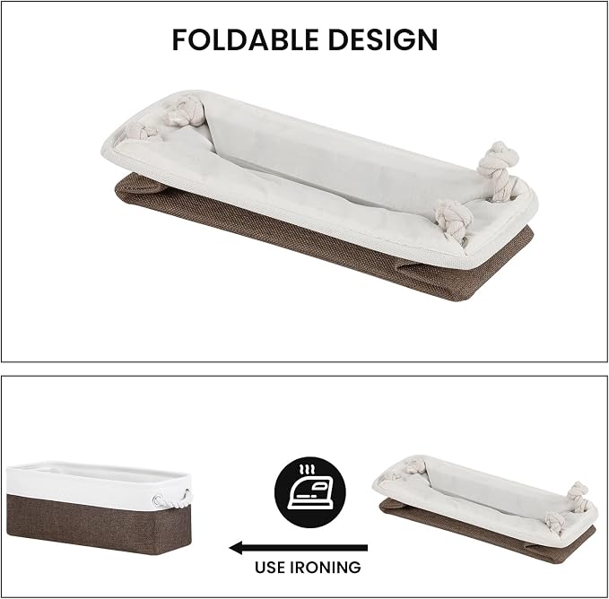 DULLEMELO Toilet Paper Storage Basket, Toilet Tank Basket - Image 3