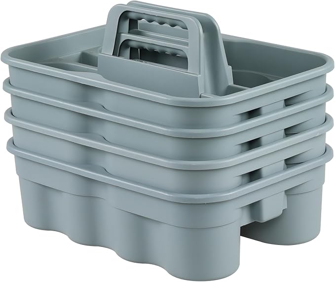 4 Pack Bathroom Cleaning Caddy Organizer - Image 7