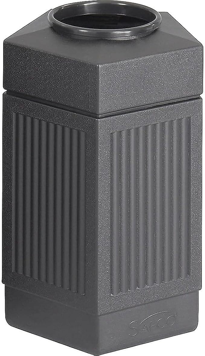 Safco Canmeleon Trash Can, 30 Gallons, Indoor and Outdoor Use, Durable & by SafcoProducts