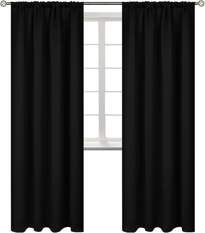 BGment Thermal Insulated Blackout Curtains 84 Inches Long by BGment