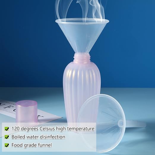 LANIAKEA 20PCS Plastic Funnel Set, Water Bottle - Image 6