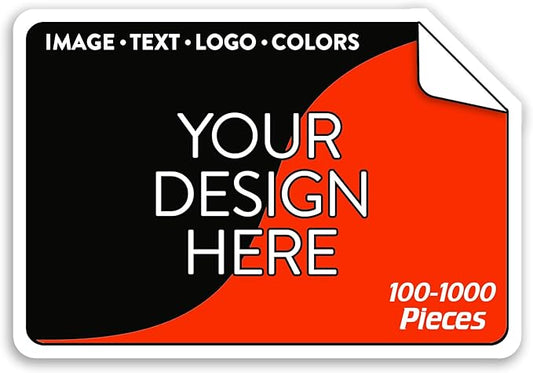 5-1000 Custom Vinyl Stickers by DayStarCustomDesigns