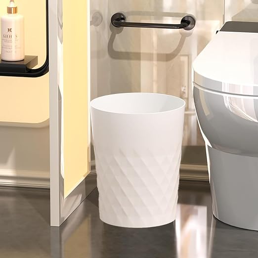 2 Pack Small Trash Can 1.8 Gallon Bathroom Garbage Can Waste Basket Recycling - Image 8