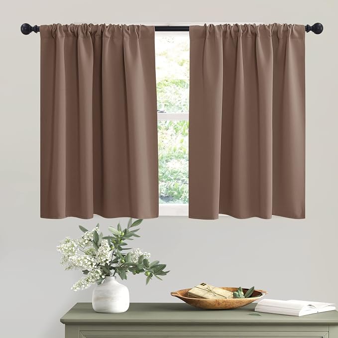 RYB HOME Small Window Curtains by RYBHOME