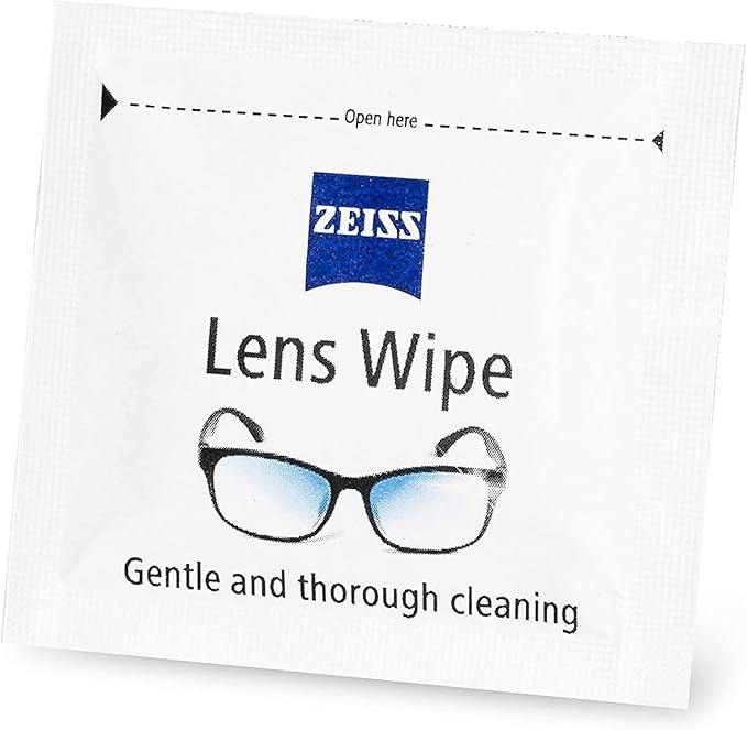 ZEISS Pre-Moistened Alcohol Wipes, Glasses Cleaner - Image 3