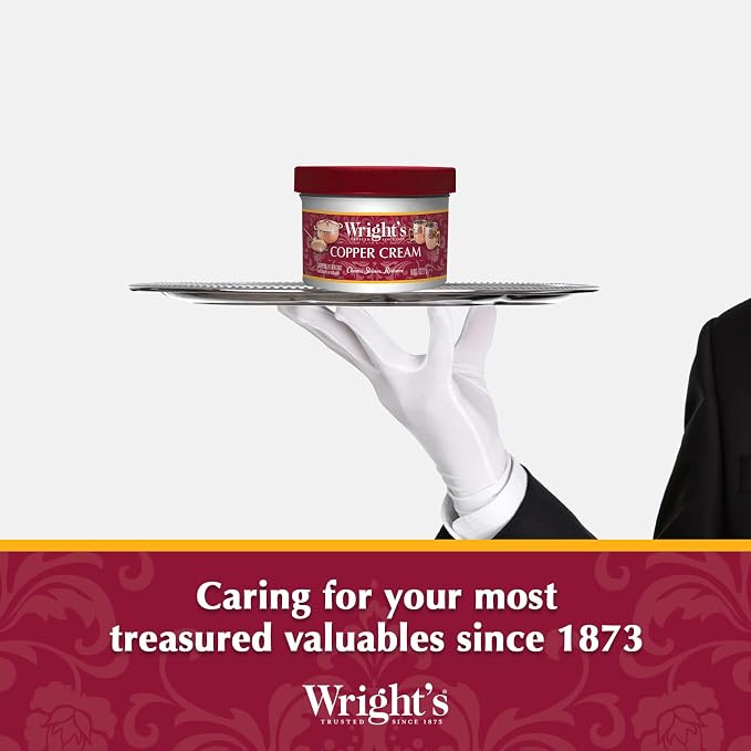Wright's by Weiman Cream Copper and Brass Cleaner - Image 8